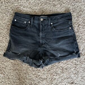 Madewell Black Denim Women's Shorts